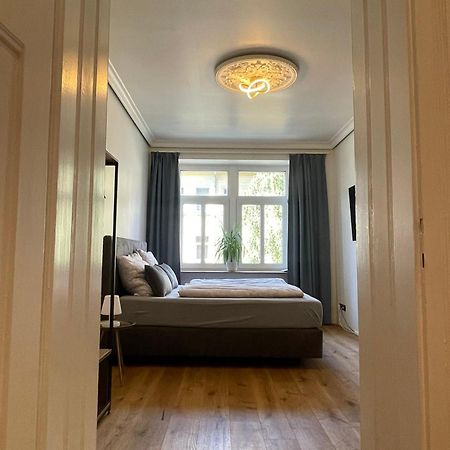 Soul-Apartment Balkon Privatparkplatz 2 Boxspringbetten 55Zoll Tv Wlan Lipsk Zewnętrze zdjęcie