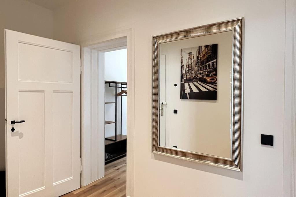Soul-Apartment Balkon Privatparkplatz 2 Boxspringbetten 55Zoll Tv Wlan Lipsk Zewnętrze zdjęcie